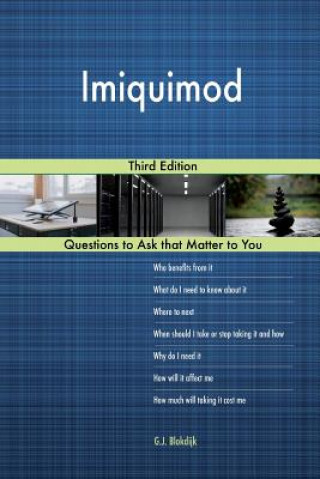 Kniha Imiquimod; Third Edition G J Blokdijk