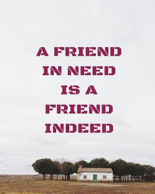 Kniha A friend in need is a friend indeed Joba Stationery