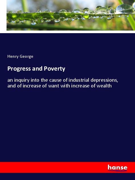 Książka Progress and Poverty 
