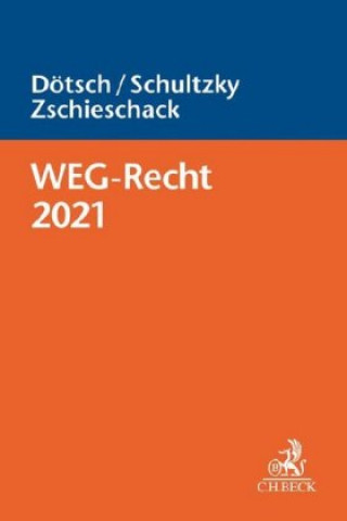 Buch WEG-Recht 2021 Hendrik Schultzky