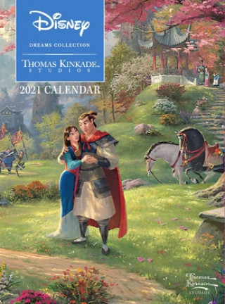 Calendar / Agendă Disney Dreams Collection by Thomas Kinkade Studios: 2021 Monthly/Weekly Engageme 