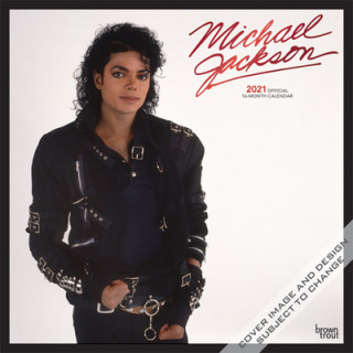 Calendar / Agendă Michael Jackson 2021 - 18-Monatskalender 