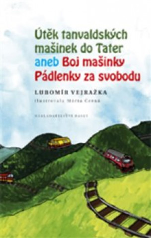 Kniha Útěk tanvaldských mašinek do Tater aneb Boj mašinky Pádlenky za svobodu Lubomír Vejražka