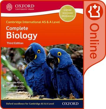 Könyv Cambridge International AS & A Level Complete Biology Enhanced Online Student Book. Digital Licence Key Glenn Toole