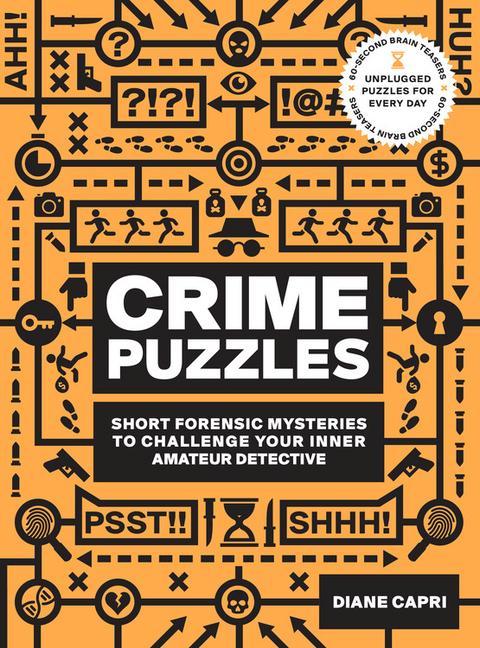 Kniha 60-Second Brain Teasers Crime Puzzles 