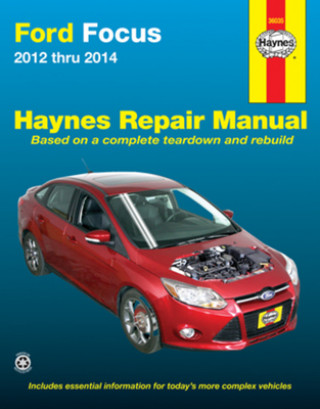 Könyv Ford Focus 2012 Thru 2018 Haynes Repair Manual 