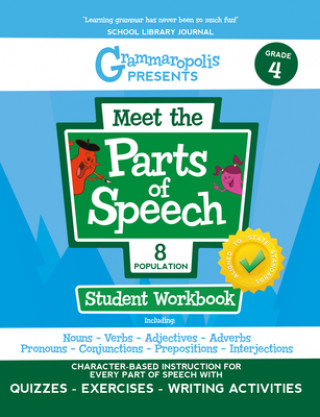 Kniha Parts of Speech Workbook, Grade 4 