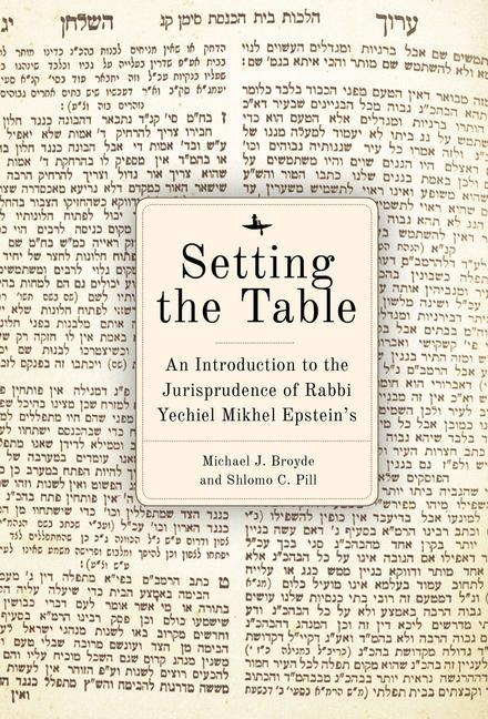 Kniha Setting the Table Shlomo C. Pill