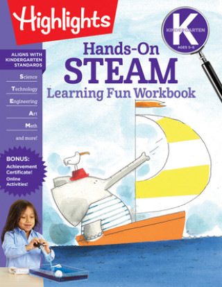 Kniha Kindergarten Hands-On Steam Learning Fun Workbook 