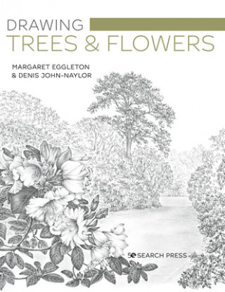 Book Drawing Trees & Flowers 