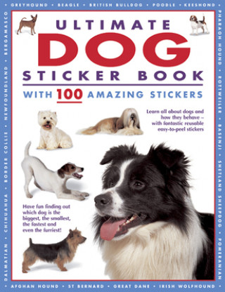 Livre Ultimate Dog Sticker Book 