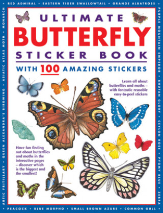 Книга Ultimate Butterfly Sticker Book 