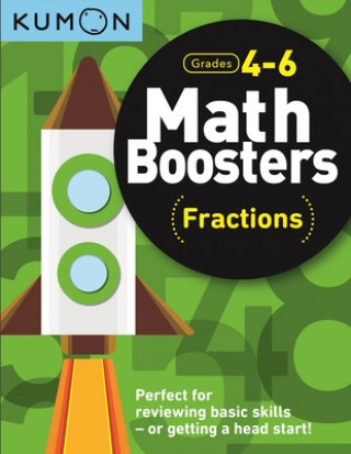 Книга Math Boosters: Fractions (Grades 4-6) 