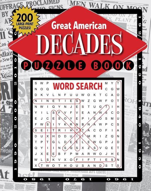 Buch Great American Decades Puzzle Book 