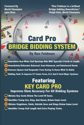 Book Card Pro Bridge Bidding System: Paperback 