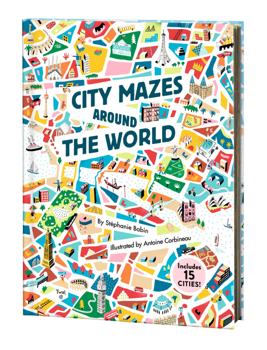 Kniha City Mazes Around the World Antoine Corbineau