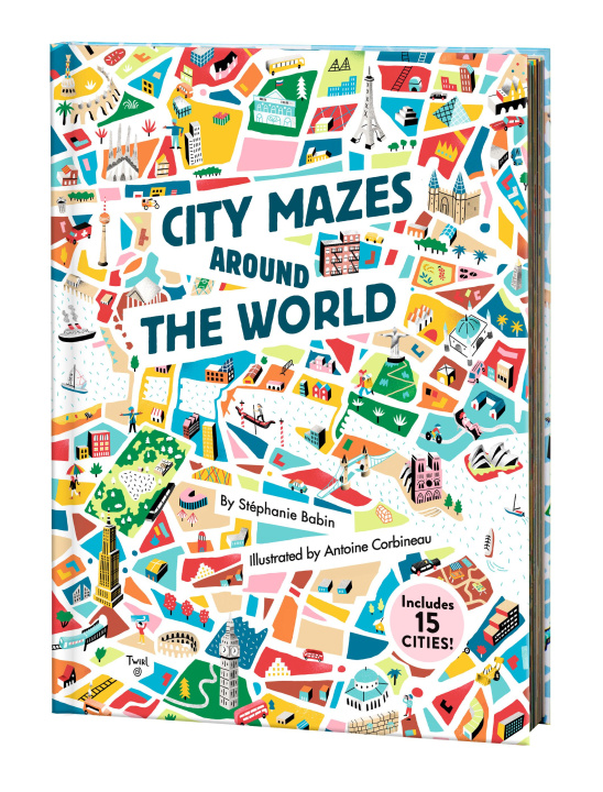 Könyv City Mazes Around the World Antoine Corbineau