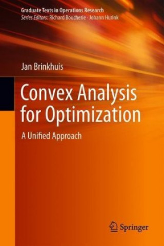 Knjiga Convex Analysis for Optimization Jan Brinkhuis