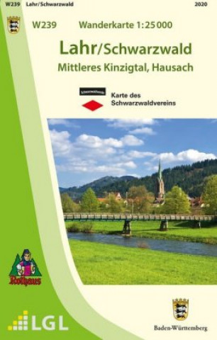 Nyomtatványok Lahr / Schwarzwald 1 : 25 000 