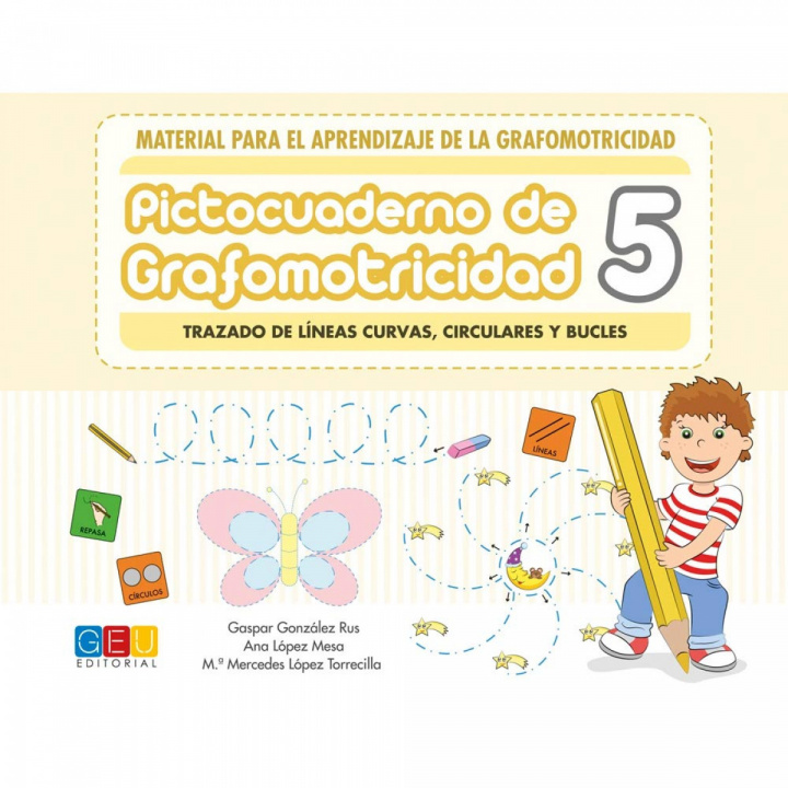 Kniha Pictocuaderno de Grafomotricidad 5 GASPAR GONZALEZ