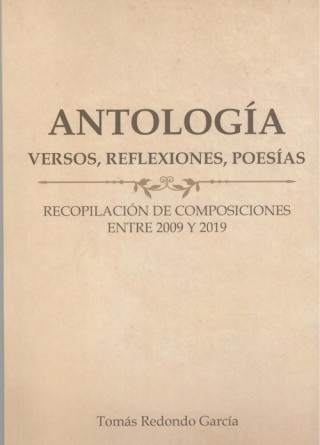 Hanganyagok Antología (versos, reflexiones, poesías) TOMAS REDONDO GARCIA
