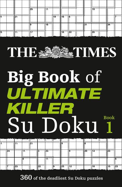 Kniha Times Big Book of Ultimate Killer Su Doku NOT KNOWN