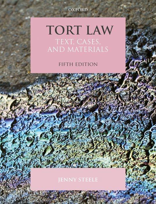 Könyv Tort Law JENNY STEELE