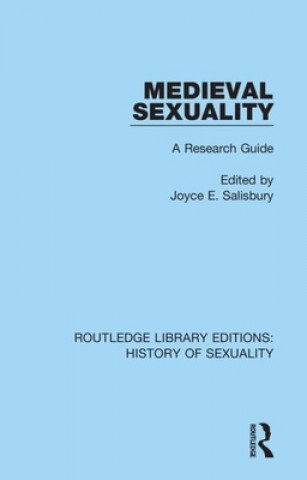 Libro Medieval Sexuality Joyce E. Salisbury