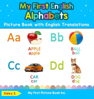 Carte My First English Alphabets Picture Book with English Translations 