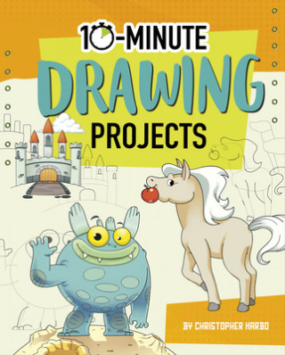 Knjiga 10-Minute Drawing Projects Lucy Makuc