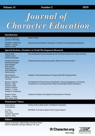 Libro Journal of Character Education Volume 15 Issue 2 2019 Marvin W. Berkowitz