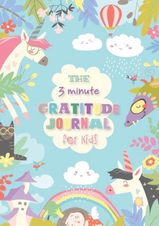 Könyv 3 Minute Gratitude Journal for Kids Blank Classic
