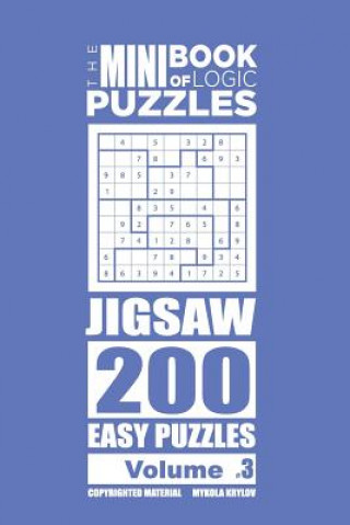 Książka Mini Book of Logic Puzzles - Jigsaw 200 Easy (Volume 3) Mykola Krylov