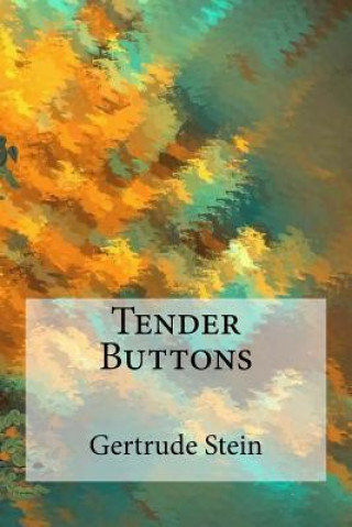 Knjiga Tender Buttons Gertrude Stein