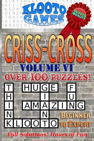 Kniha KLOOTO Games CrissCross Volume VI Klooto Games