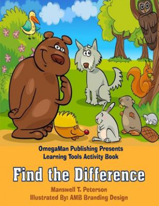 Knjiga Find the Difference Activity Book Manswell T Peterson