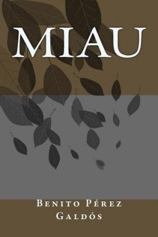 Libro Miau Benito Perez Galdos