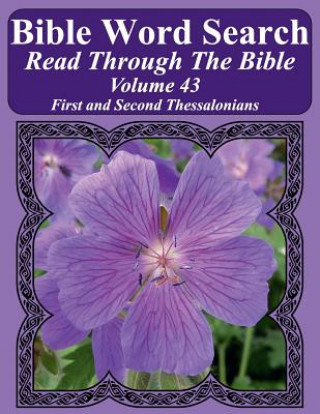 Boek Bible Word Search Read Through The Bible Volume 43: First and Second Thessalonians Extra Large Print T W Pope