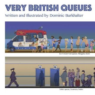 Książka Very British Queues Dominic Burkhalter