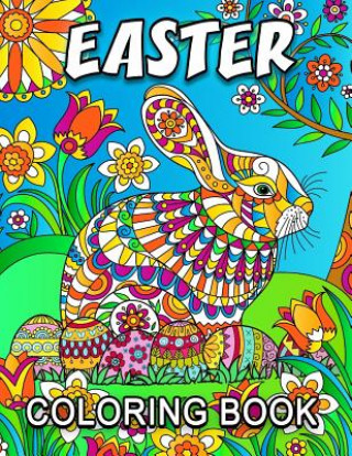 Carte Easter Coloring Book: Adult Coloring Book Easy, Fun, Beautiful Coloring Pages Kodomo Publishing