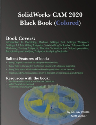 Kniha SolidWorks CAM 2020 Black Book (Colored) Matt Weber