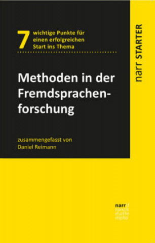 Книга Methoden der Fremdsprachenforschung Daniel Reimann