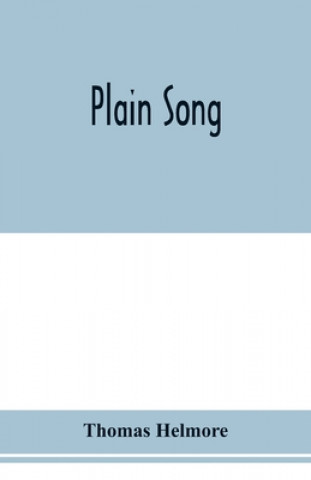 Libro Plain song Thomas Helmore