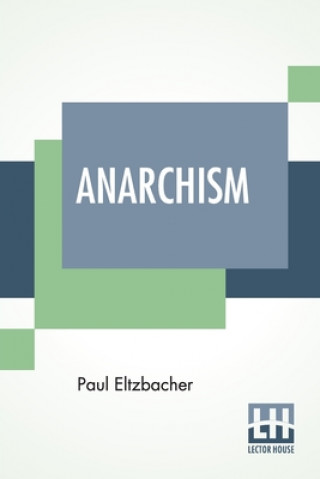 Livro Anarchism Paul Eltzbacher
