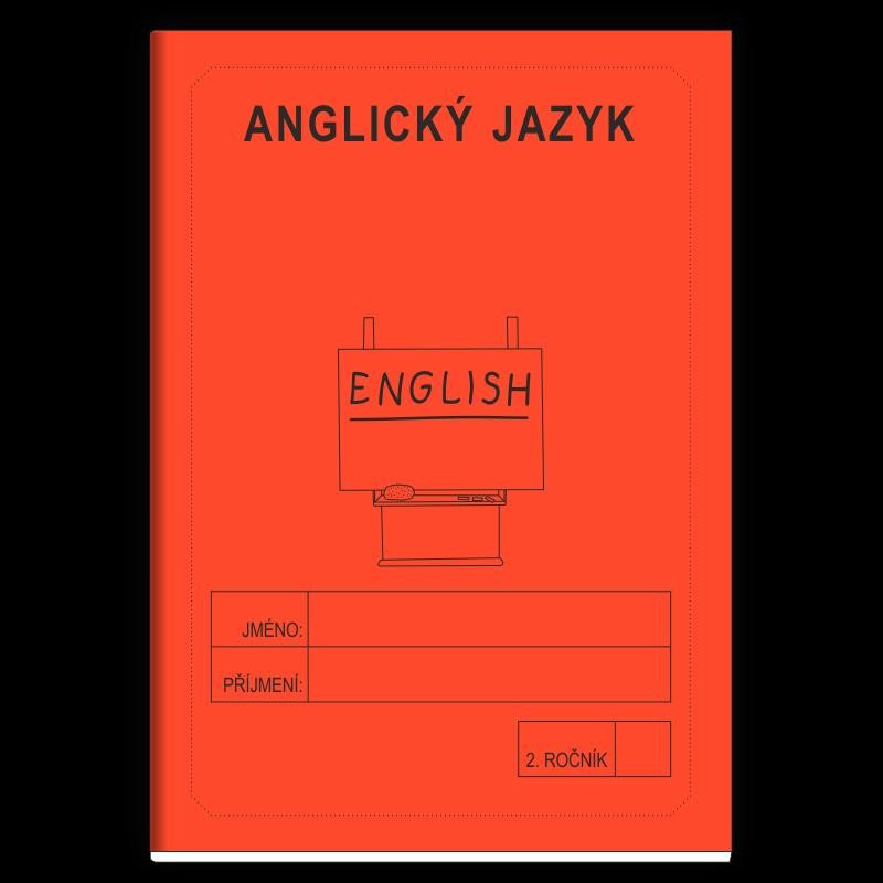 Artykuły papiernicze Anglický jazyk 2. ročník - školní sešit Rubínová Jitka