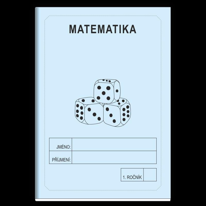Papírenské zboží Matematika 1. ročník - školní sešit Rubínová Jitka