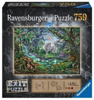 Játék Ravensburger Exit Puzzle 15030 Einhorn 759 Teile 