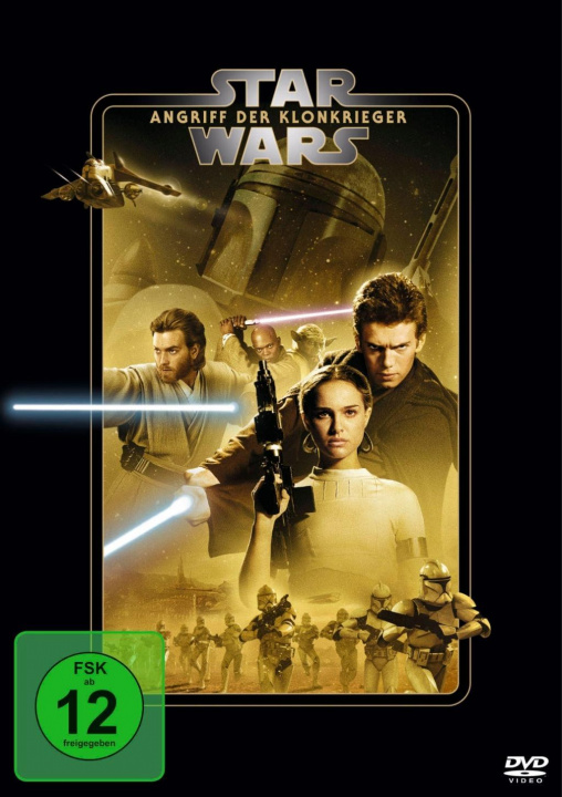 Videoclip Star Wars Episode 2, Angriff der Klonkrieger, 1 DVD, 1 DVD-Video George Lucas