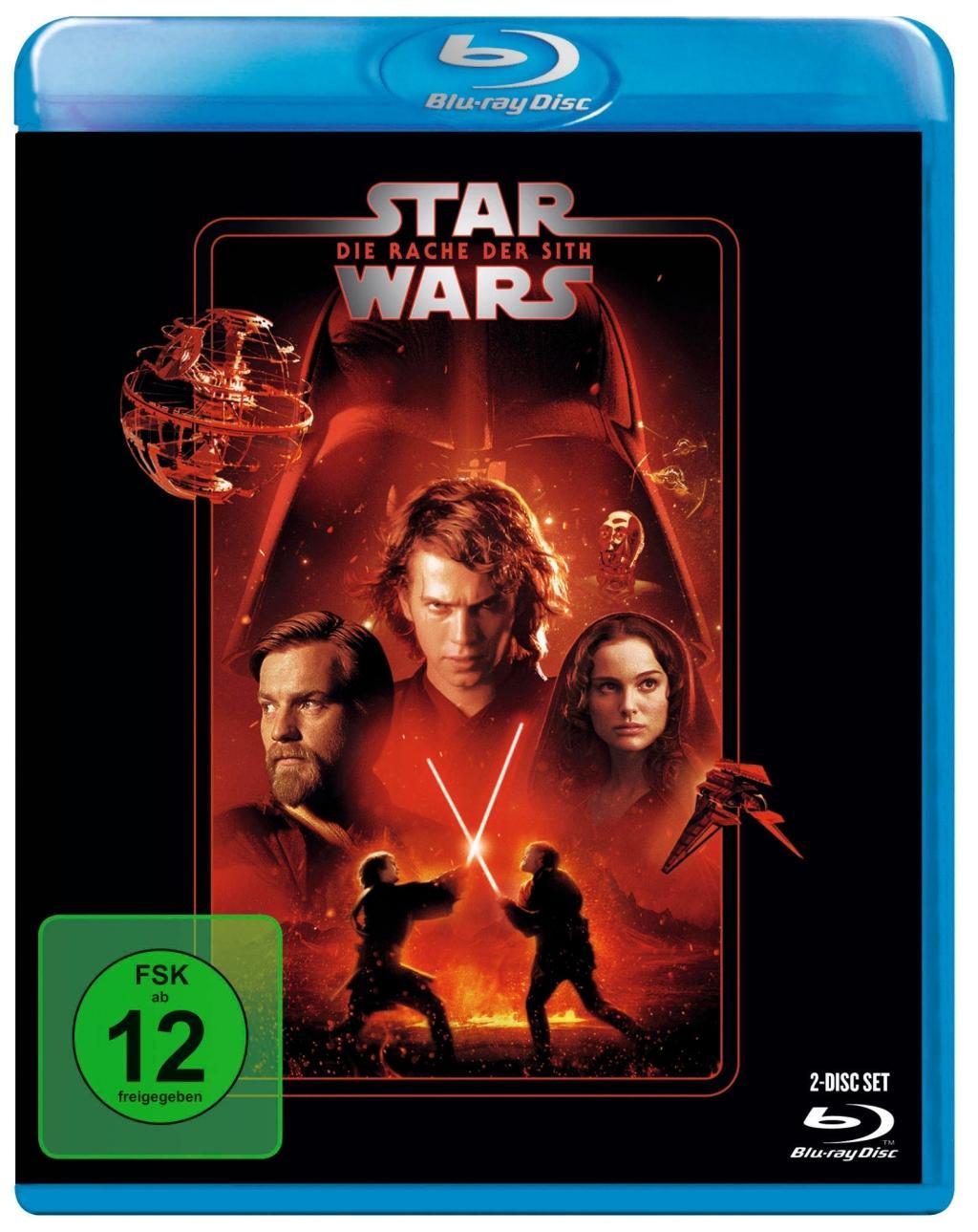 Видео Star Wars Episode 3, Die Rache der Sith, 1 Blu-ray George Lucas