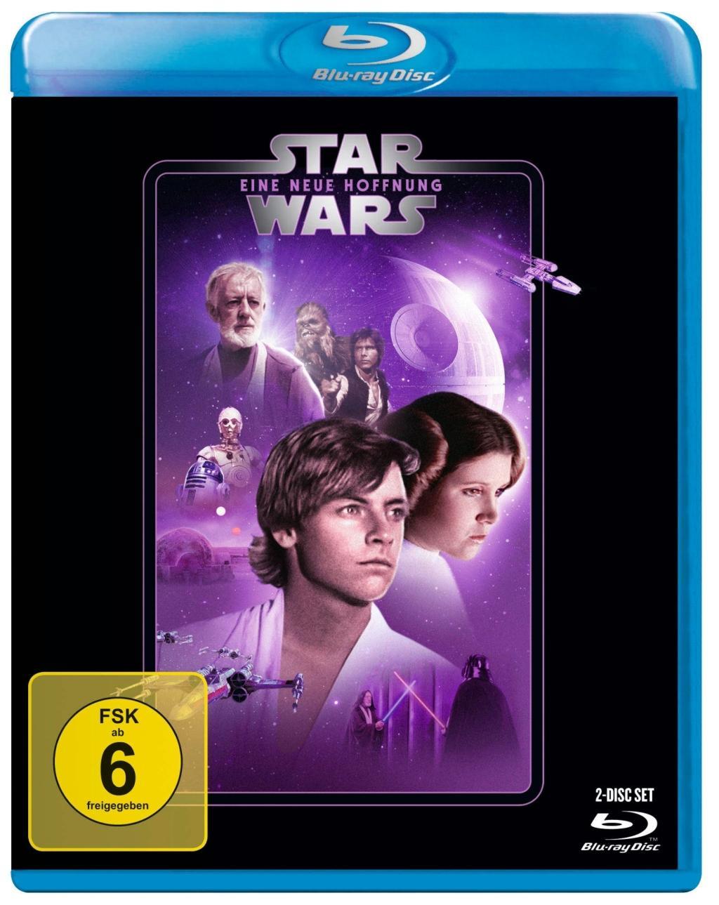 Videoclip Star Wars Episode 4, Eine neue Hoffnung, 1 Blu-ray George Lucas